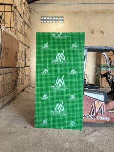 Metric Woods 19mm Marine Boards Green Film PP Supplier in Lekki Ajah Lagos